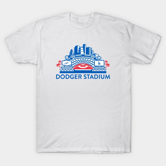 Dodger Stadium T-Shirt by ElRyeShop